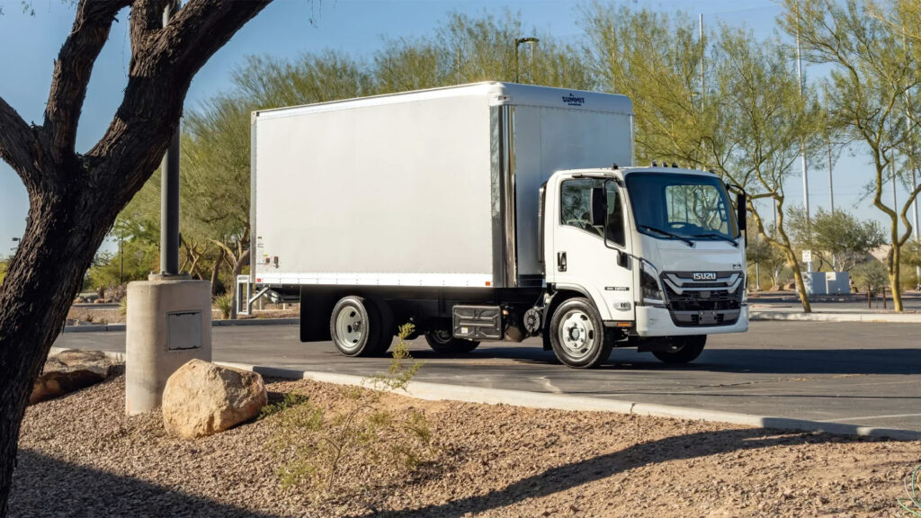 Isuzu Diesel Box Truck