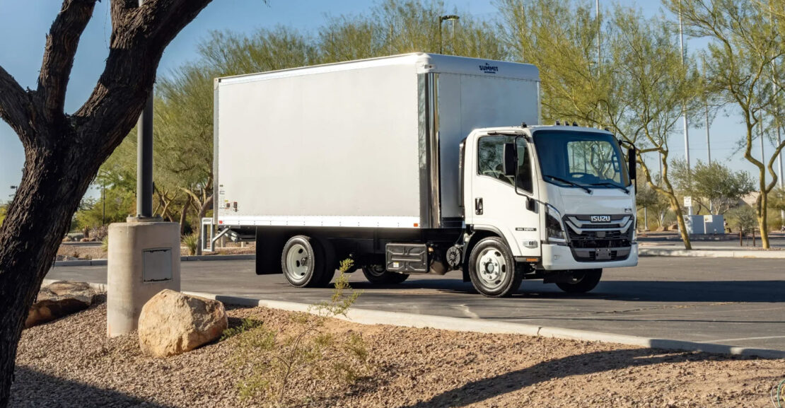 Isuzu Diesel Box Truck