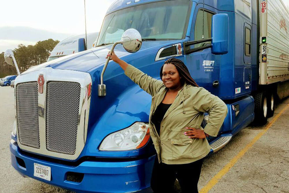 Cania Eubank - Women and the Trucking Industry: Suppose U Drive