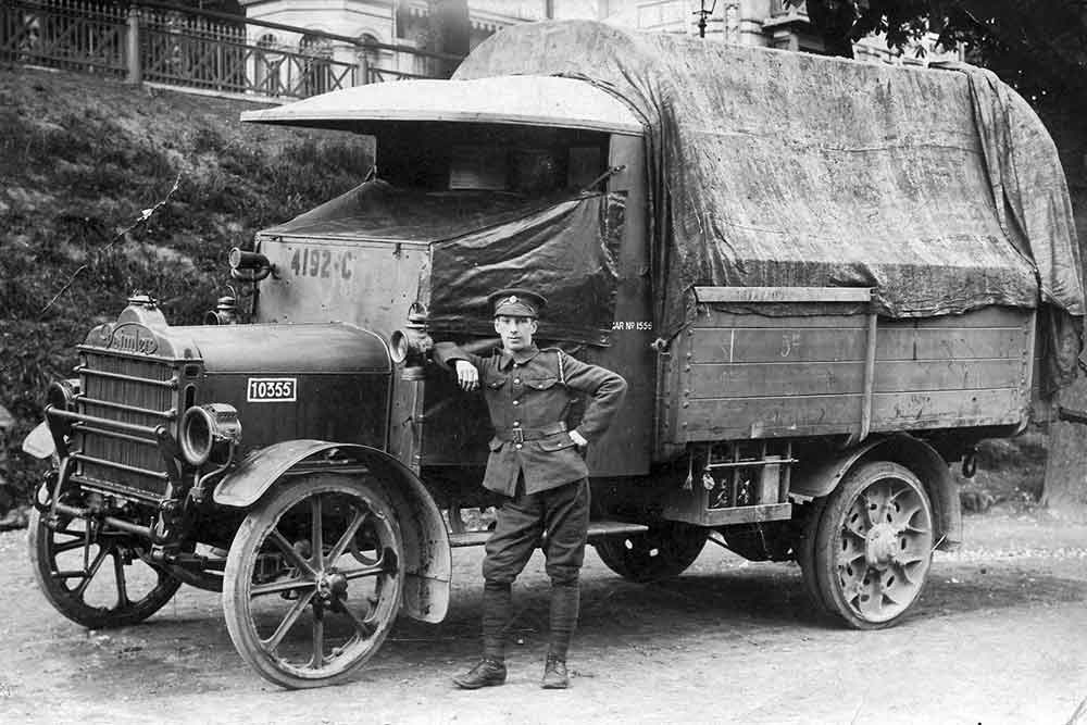 Trucking History: Suppose U Drive – World War 1
