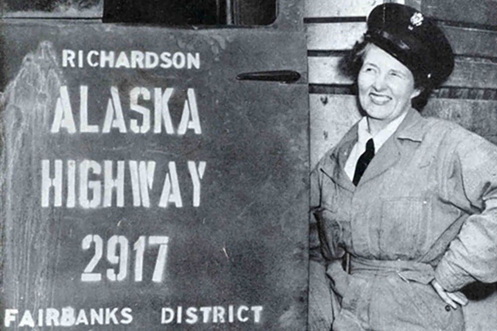 Woman Trucker Alaskan Highway - Women in the Trucking Industry: Suppose U Drive